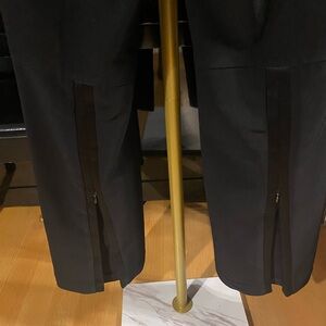 Joseph Ribkoff Vtg Black Tux Leg Pants